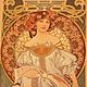  Фарф.пласт-картина А. Муха MUCHA ГРЕЗЫ АР НУВО Goebel. Картины. В мире Сокровищ. Ярмарка Мастеров.  Фото №4