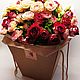 Букет из Розы кустовой 27 шт.в крафт сумке Живые цветы. Букеты. DARK FLORIST Флористика Декор ЦВЕТЫ. Ярмарка Мастеров.  Фото №5