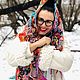 Палантин валяный. Шарф валяный яркий  «Калейдоскоп». Палантины. Снежана Фелт. Интернет-магазин Ярмарка Мастеров.  Фото №2