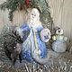 Snow maiden with a deer: Cotton toy, Ded Moroz and Snegurochka, Vladivostok,  Фото №1