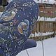 Варежки с росписью. Волшебные птицы. Варежки. Художник Наталья Мигурская. Ярмарка Мастеров.  Фото №7