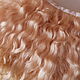 Order Mohair tress (champagne) (for dolls). Hair and everything for dolls. Livemaster. . Doll hair Фото №3