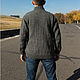 Men's sweatshirts: men's cardigan with zipper. Sweatshirts for men. CUTE-KNIT by Nata Onipchenko. My Livemaster. Фото №4