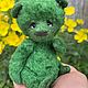 Мишка teddy Лопушок, коллекционная игрушка ручной работы, Мишки Тедди, Подольск,  Фото №1