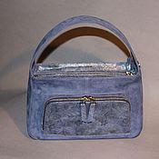 Сумки и аксессуары handmade. Livemaster - original item Blue organizer bag. Handmade.