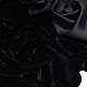 Шелк атлас дюшес черного цвета 1,9м. Ткани. Alta Nova. Интернет-магазин Ярмарка Мастеров.  Фото №2