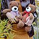 Заказать  Вязаный медведь Мишутка. Threebabyowlsandowl. Ярмарка Мастеров. . Мягкие игрушки Фото №3