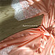 Шелковый халат с кружевом. Халаты. Мастерская Анастасии Загумённовой. Интернет-магазин Ярмарка Мастеров.  Фото №2