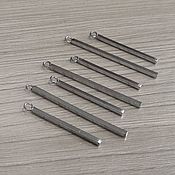 Материалы для творчества handmade. Livemaster - original item Pendants-sticks for jewelry, stainless steel Art. KP63. Handmade.