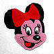 Crochet applique pattern. Charming Minnie and Mickey Mouse appliques. Knitting patterns. InspiredCrochetToys. My Livemaster. Фото №6