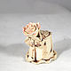 Collector's thimble rose in Sepia. Thimbles. Elena Zaychenko - Lenzay Ceramics. My Livemaster. Фото №4