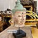 Голова Будды из дерева ручной работы, 40 см. Скульптуры. Balinese.market. Ярмарка Мастеров.  Фото №5