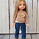 Order Jeans for Paola Reina doll. khobbi (01anna-dolls). Livemaster. . Clothes for dolls Фото №3