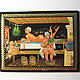 lacquer box with the author's painting 'the Bath', Souvenirs3, Sizran,  Фото №1