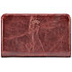 Leather clutch 'Willie' (antique brown), Wallets, St. Petersburg,  Фото №1