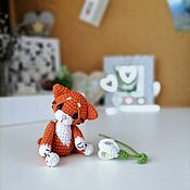 Медведь жених Вязаный мишка в одежде Свадебные игрушки в подарок