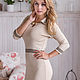 Dress 'France'. Dresses. Designer clothing Olesya Masyutina. Online shopping on My Livemaster.  Фото №2