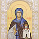 Blessed angelina of Serbia (18h24cm), Icons, Moscow,  Фото №1