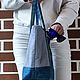 Сумка-тоут "Нотка Прованса". Сумка-тоут. Jeans bags by Anna. Ярмарка Мастеров.  Фото №8