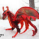 Dragon 'Forest Fire', 28h33h43 cm. Interior doll. ArtLesinao. Online shopping on My Livemaster.  Фото №2