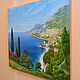 Order Painting 'Cote d'Azur' 58 x 90 cm. Zhaldak Eduard paintings. Livemaster. . Pictures Фото №3