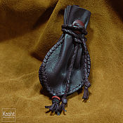 Фен-шуй и эзотерика handmade. Livemaster - original item Leather pouch. Handmade.