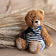 Teddy bear 'On a small raft'. Teddy Bears. Happy family teddy. My Livemaster. Фото №6