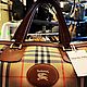 Винтаж: Винтажная сумка Burberry's Nova Check Canvas. Сумки винтажные. Chic bags. Интернет-магазин Ярмарка Мастеров.  Фото №2