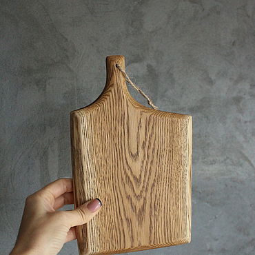 Посуда ручной работы. Ярмарка Мастеров - ручная работа Доска дубовая. Handmade.