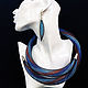 Copy of Copy of Copy of Copy of Copy of Mesh tube necklace with pearls. Necklace. Marina. My Livemaster. Фото №6