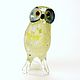 Заказать Майская полярная Сова. Мастерская Animals in Glass. Ярмарка Мастеров. . Статуэтки Фото №3