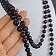 Order Natural Amethyst Long Beads. naturalkavni. Livemaster. . Necklace Фото №3