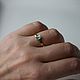Позолоченное кольцо со вставкой из гелиотиса 6 мм. Кольца. SimplePrivate украшения. Ярмарка Мастеров.  Фото №5