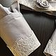 Accessory sets: collar and cuffs / silk, lace. Cuffs. ERIO SHOP. My Livemaster. Фото №5