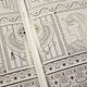 Esquema de bordado' Egyptian Sampler ' Teresa Wentzler. Patterns for embroidery. Lovsky's Hand Craft. Ярмарка Мастеров.  Фото №4