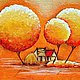 Картина "Солнечная долина" миниатюра, Картины, Ижевск,  Фото №1