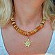 Order Medicinal Amber Beads made of raw amber for the thyroid gland. BalticAmberJewelryRu Tatyana. Livemaster. . Beads2 Фото №3