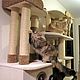 Order Scratching post: Large high house for cats (suitable for large cats). Workshop for dogs and cats. Livemaster. . Scratching Post Фото №3