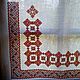 Order Linen curtains for a country house with cross-stitch. A-la-russe (a-la-russe). Livemaster. . Interior elements Фото №3