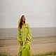 Order Linen set ' Pistachio-lime Nymph'. Alexandra Maiskaya. Livemaster. . Sundresses Фото №3