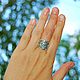 Кольцо серебро "Favorite" серебряное кольцо. Кольца. Gvozdica jewelry (Ольга). Ярмарка Мастеров.  Фото №6