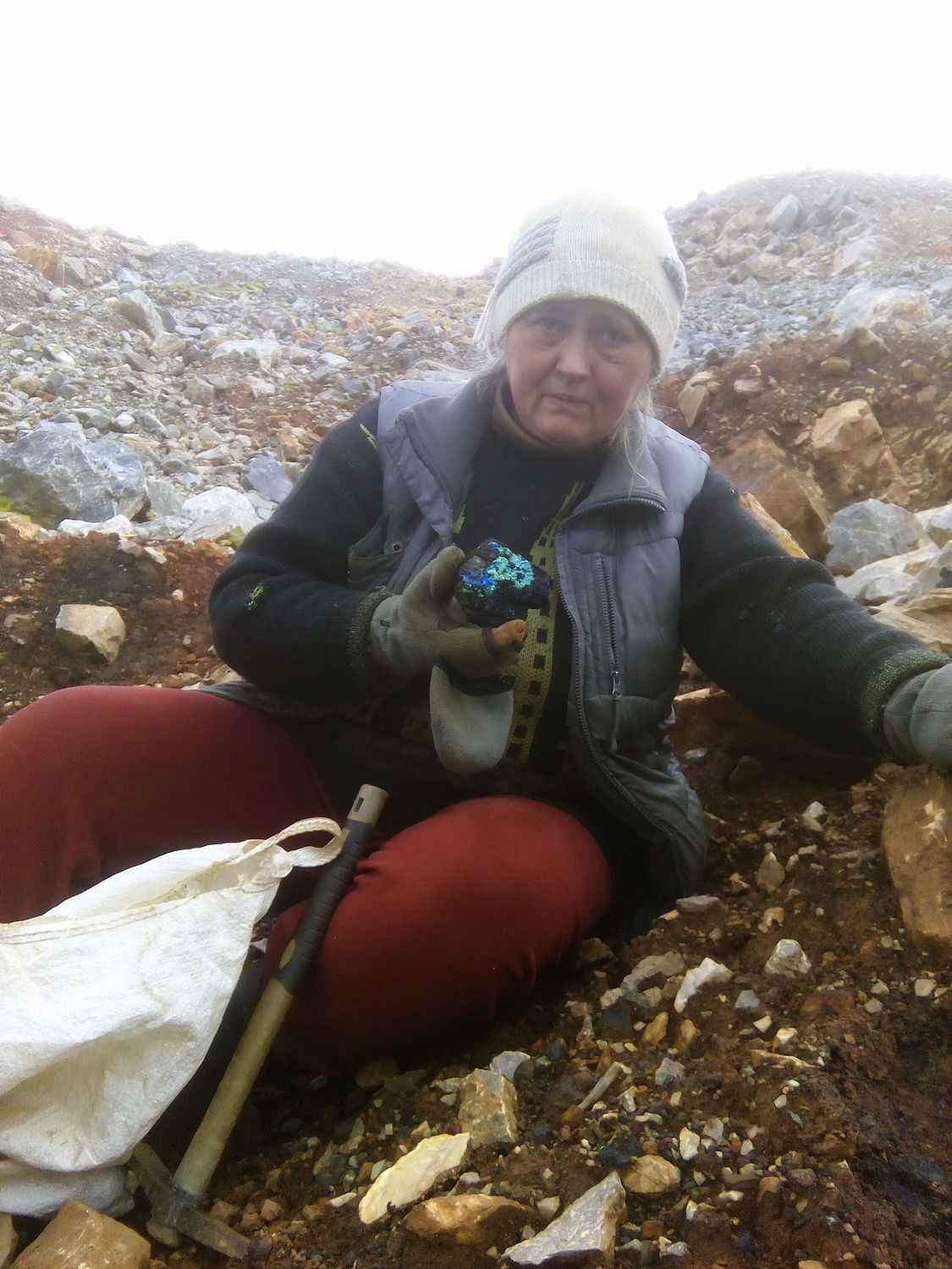Поездка за азурмалахитом. Салаир
