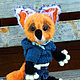 Fox Cookie Monster. Stuffed Toys. sToryToys. Online shopping on My Livemaster.  Фото №2