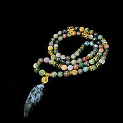 Фен-шуй и эзотерика handmade. Livemaster - original item Rosary of Indian Jasper 77 b.. Handmade.
