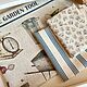 Купон 50*70 лен коллекция Garden, 8128 Инструменты. Ткани. Lavka Home&Cotton. Ярмарка Мастеров.  Фото №5