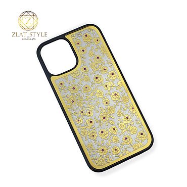 Сумки ручной работы. Ярмарка Мастеров - ручная работа Чехол для iPhone 12, iPhone 12Pro "Розы" Златоуст. Handmade.