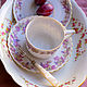 Vintage porcelain pairs Konigl. pr. Tettau Germany. Single Tea Sets. VintageMe. Интернет-магазин Ярмарка Мастеров.  Фото №2