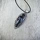Кулон с дендритовым агатом wire wrap. Кулон. Selena Di украшения wire wrap. Ярмарка Мастеров.  Фото №5