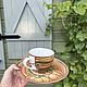 teacups: pumpkin. Golden autumn. Single Tea Sets. ArtFlera (artflera). My Livemaster. Фото №6