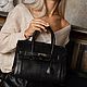 Сумка Шамбери из кожи питона 30 см. Классическая сумка. EXOTIQUE LUXURY PYTHON. Интернет-магазин Ярмарка Мастеров.  Фото №2